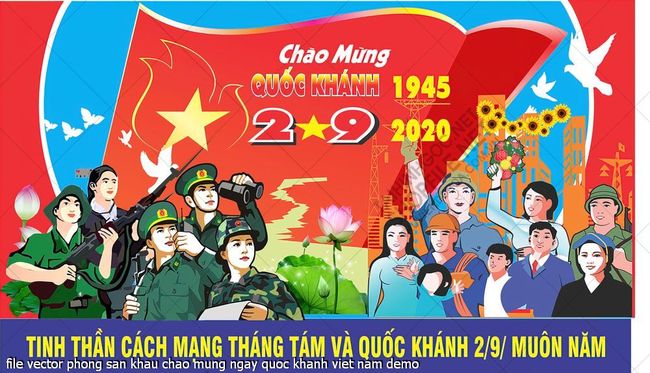 file vector phong san khau chao mung ngay quoc khanh viet nam